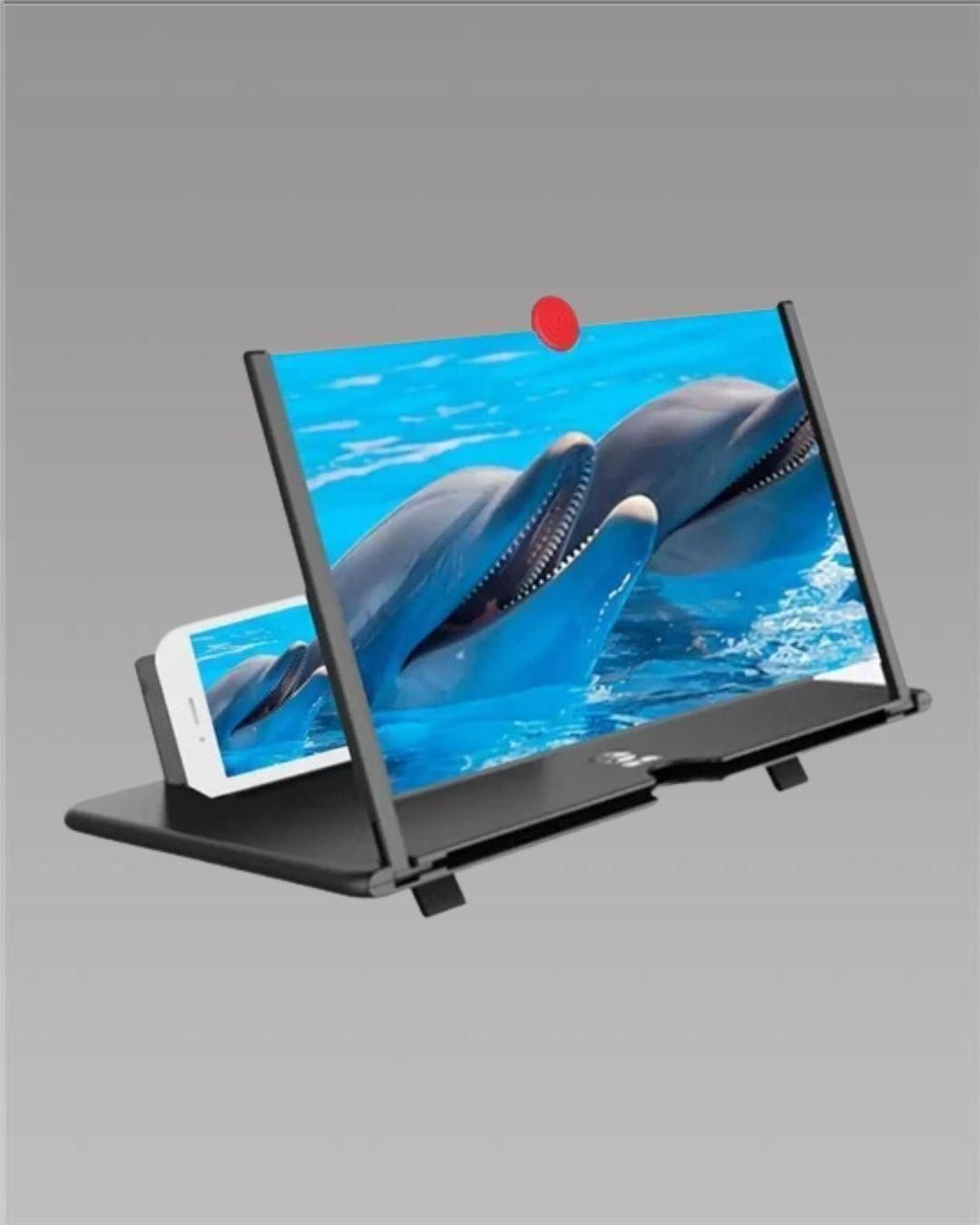 “XANK 7‑inch Mobile Screen Magnifier – HD View, Eye Relief & Portable Stand”