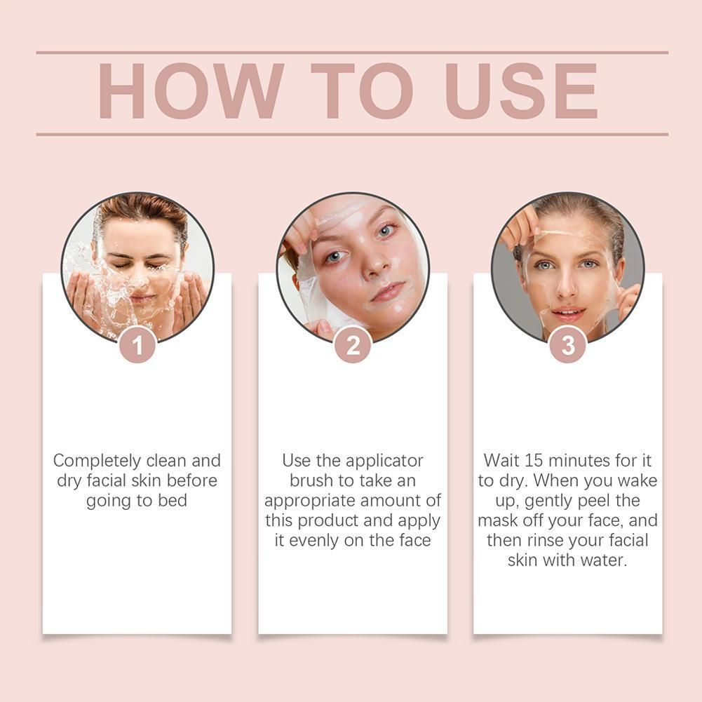 ✨ Collagen Night Wrapping Peel Off Mask