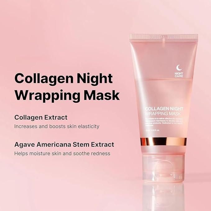 ✨ Collagen Night Wrapping Peel Off Mask