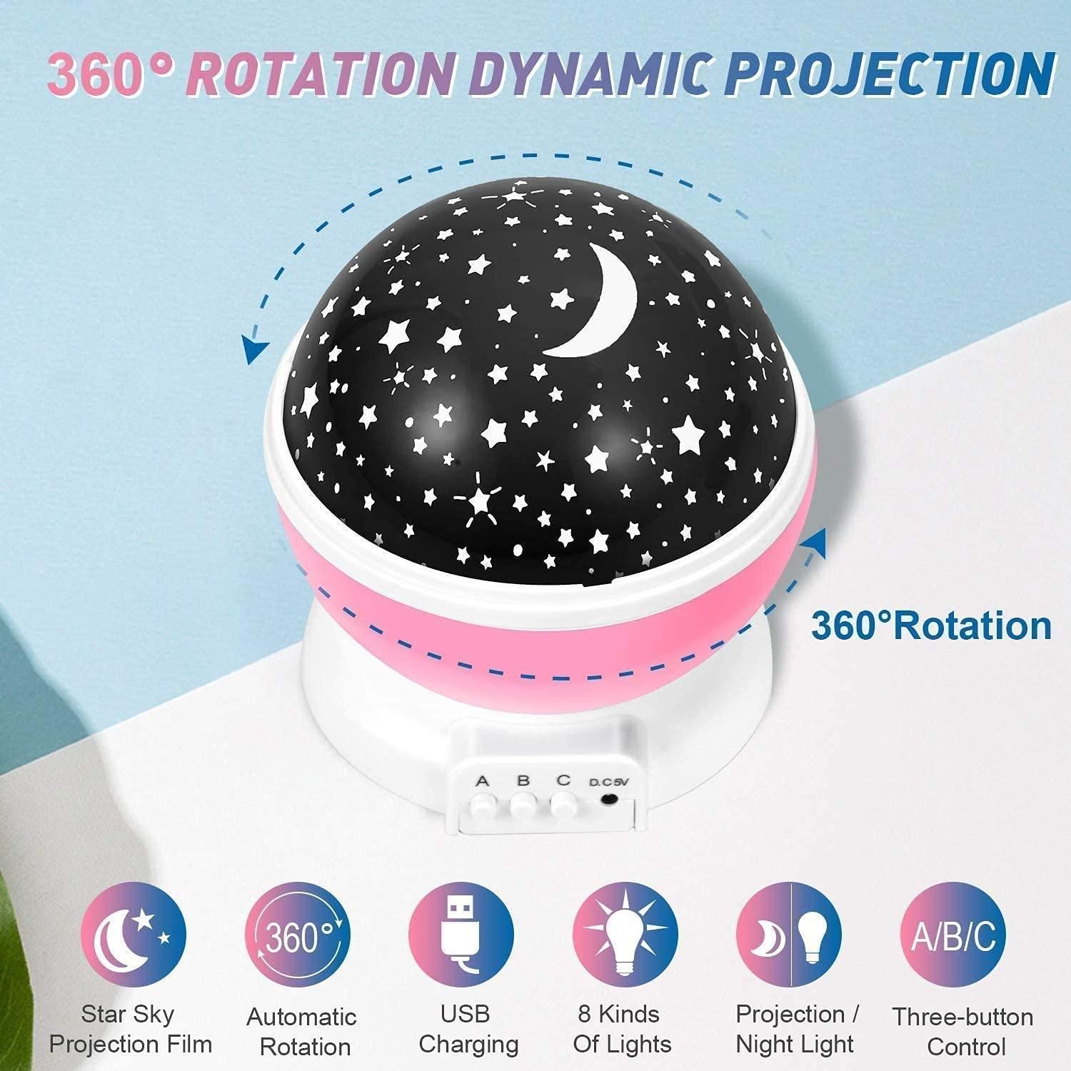 🌙 Star Moon Night Light