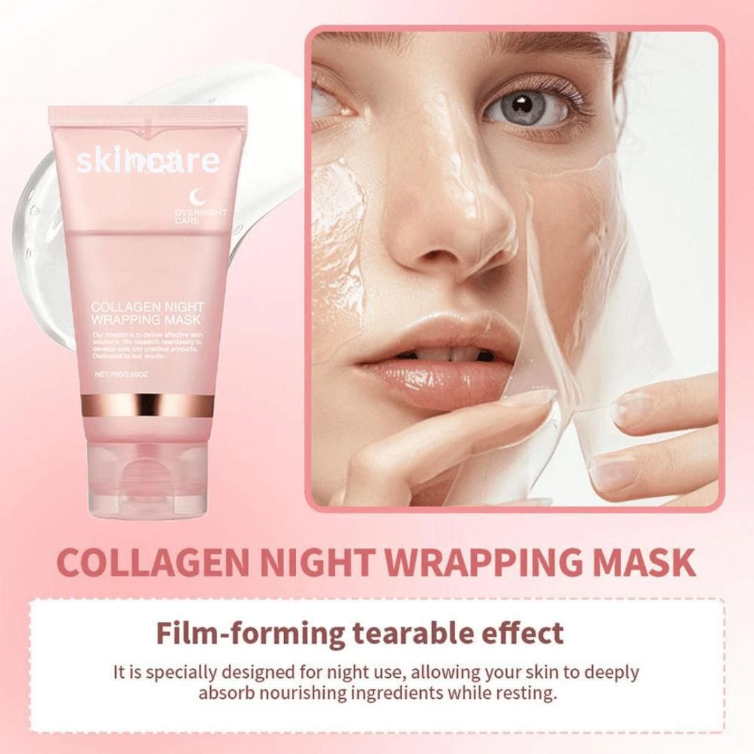✨ Collagen Night Wrapping Peel Off Mask