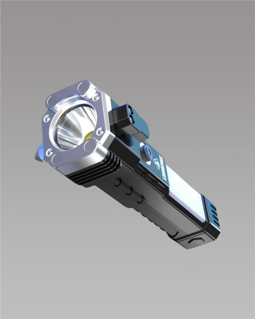 Portable Rechargeable Torch LED Flashlight – Super Bright, Long-Range & Multi-Mode