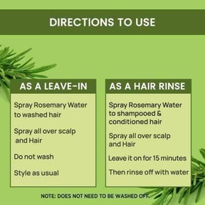 Rosemary Water, Hair Spray For Regrowth buy 1 get 2 free