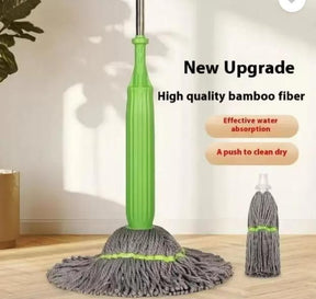 🧼 Self-Twisting Water Rotating Mop – Effortless Cleaning, Ultimate Convenience!
