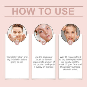 ✨ Collagen Night Wrapping Peel Off Mask