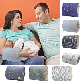 Cozie Cradle™ Baby Nursing & Feeding Pillow – Soft, Safe & Supportive