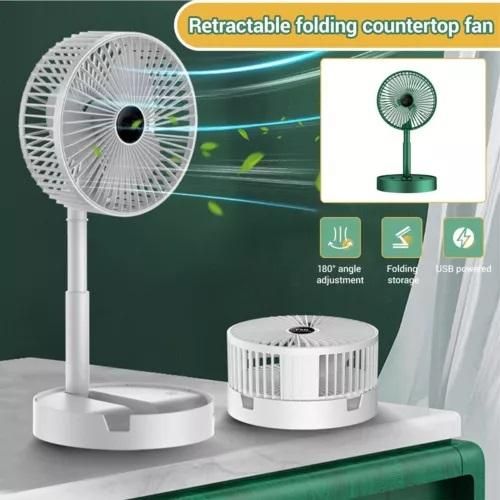 Powerful Rechargeable High-Speed Table Desk Fan – Silent, Portable & Long Battery Life