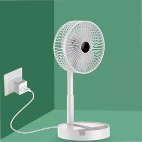 Powerful Rechargeable High-Speed Table Desk Fan – Silent, Portable & Long Battery Life